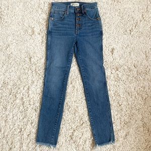 (Sold)         Madewell High Rise Skinny Jeans
